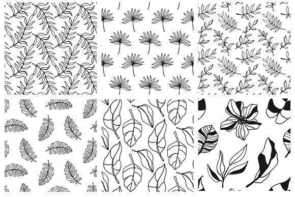 96 Tropical Floral Seamless Patterns in Patterns - product preview 22