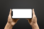 iPhone XS mockup horizontal postion