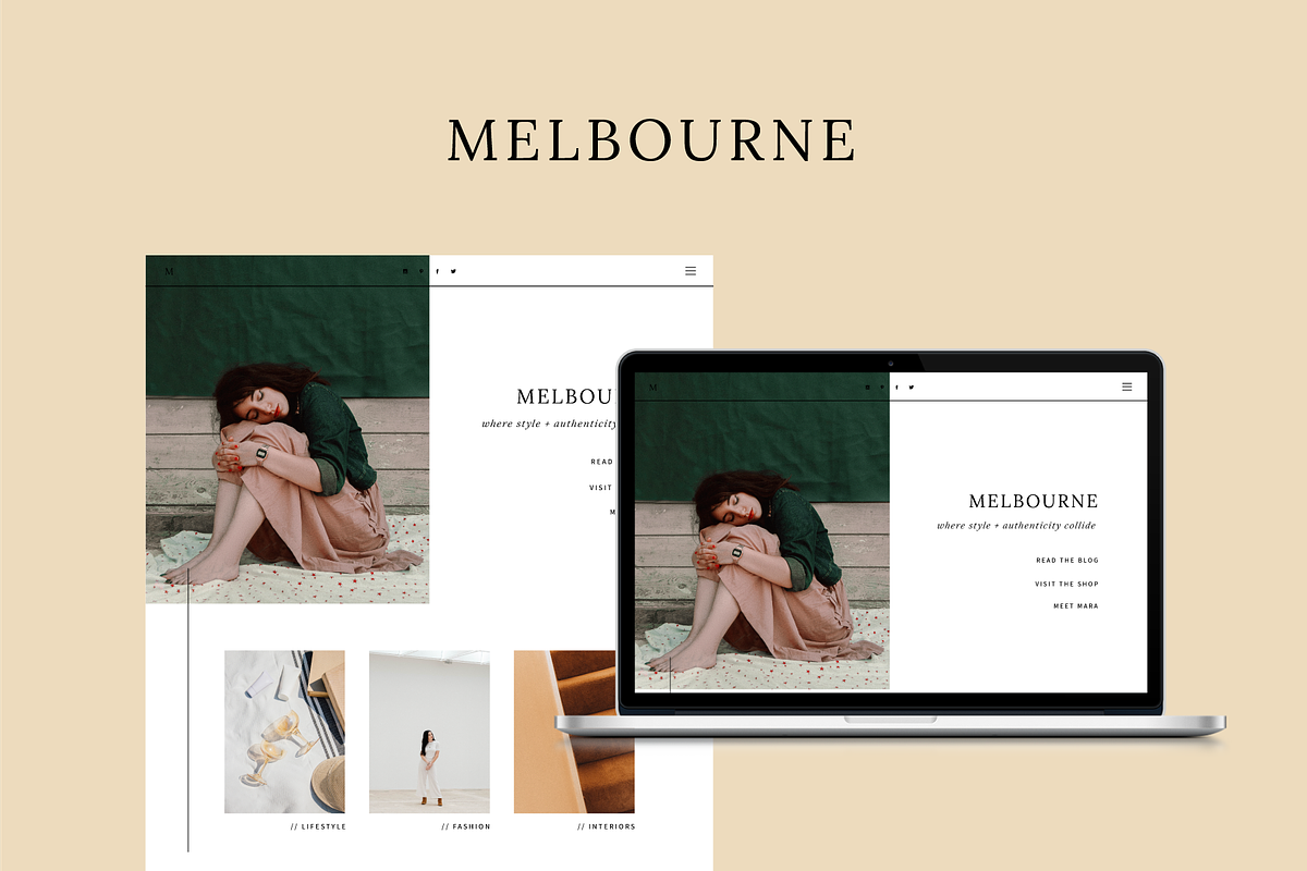 Melbourne ProPhoto 7 Template in Themes - product preview 8