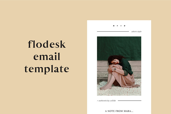 Melbourne Flodesk Email Template