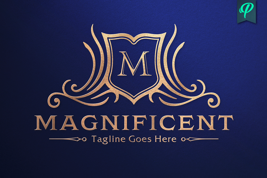 Magnificent - Crest Logo Template