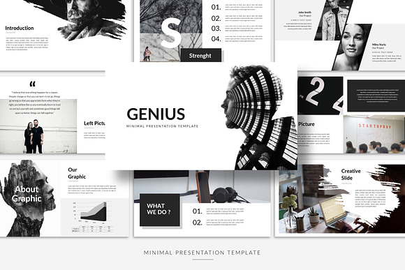 GENIUS - Keynote Template in Keynote Templates - product preview 1
