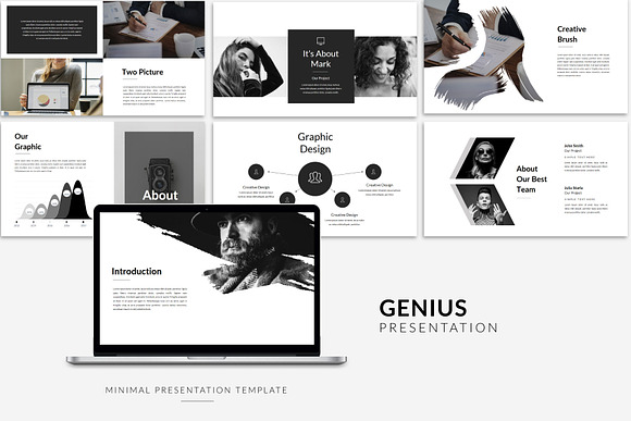 GENIUS - Keynote Template in Keynote Templates - product preview 2