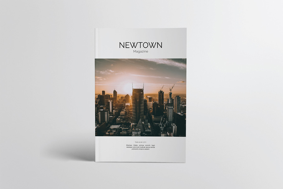 Newtown Magazine in Magazine Templates - product preview 8