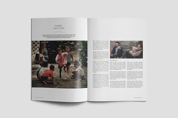 Newtown Magazine in Magazine Templates - product preview 3
