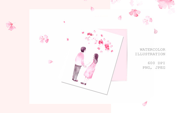Cherry blossom in Illustrations - product preview 2