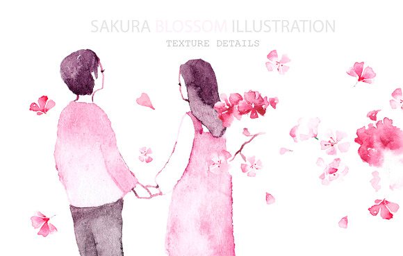 Cherry blossom in Illustrations - product preview 5