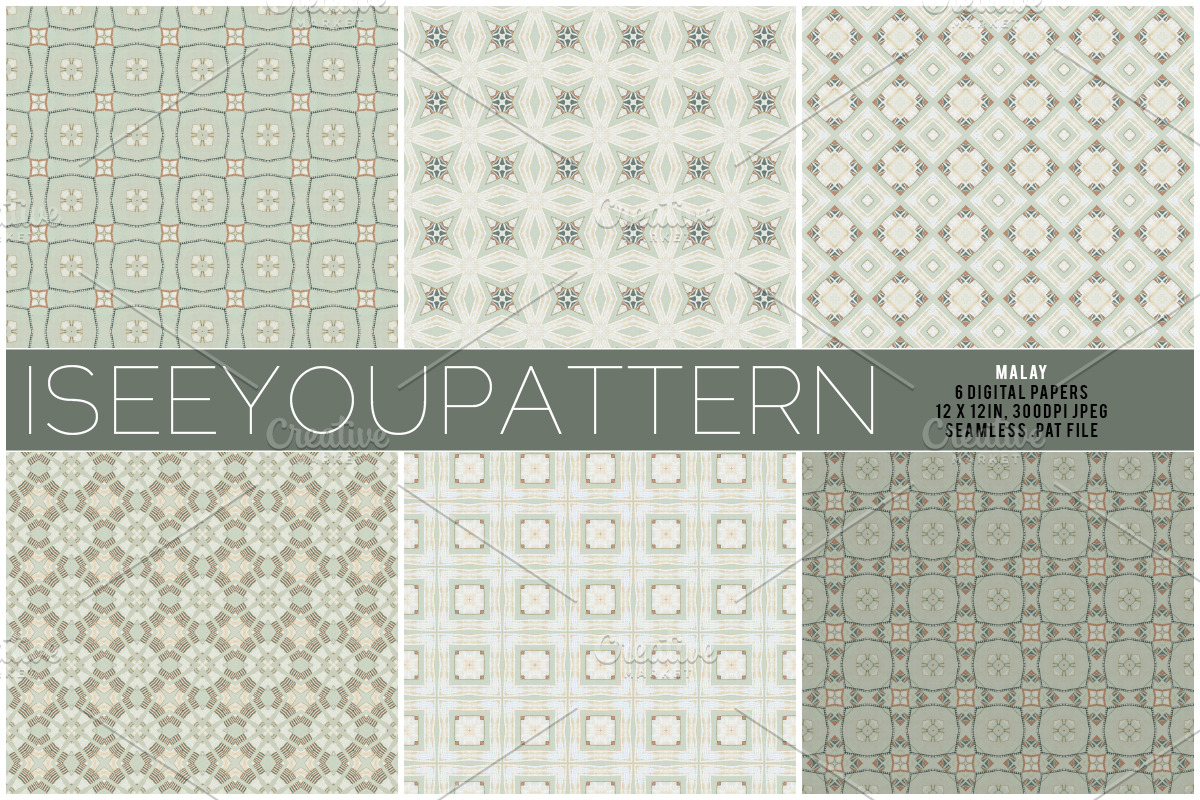 iseeyoupattern Malay in Patterns - product preview 8