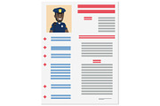Policeman Career Information Leaflet