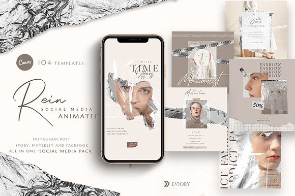 CANVA Bundle Social Media Pack in Instagram Templates - product preview 23