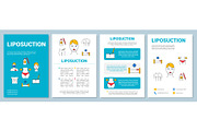 Liposuction brochure template layout