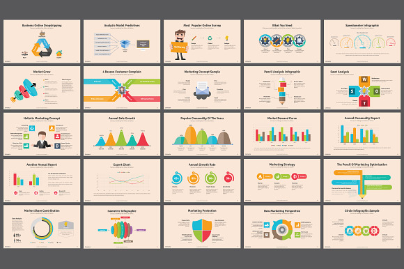 Granada Powerpoint Template in PowerPoint Templates - product preview 3