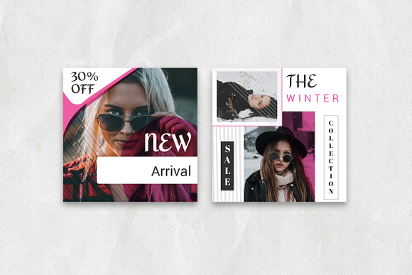 Best Social Media For Fashion in Instagram Templates - product preview 1