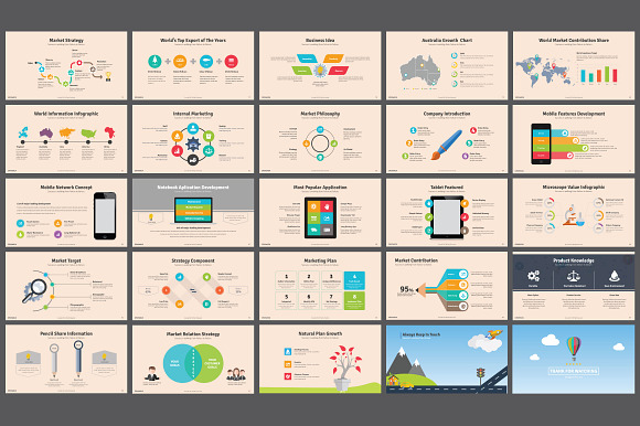 Granada Powerpoint Template in PowerPoint Templates - product preview 4