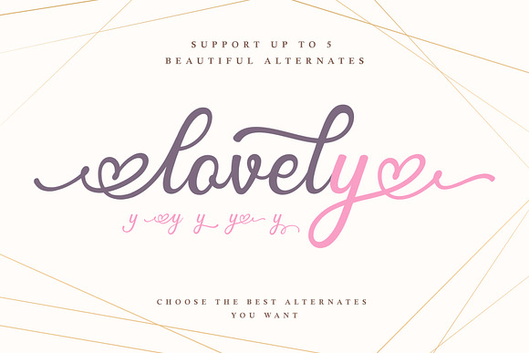 Ardila / Lovely Calligraphy Font in Script Fonts - product preview 2