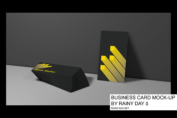 Business Card Mock-Up Stationary