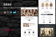 GRAY - Responsive Email Template