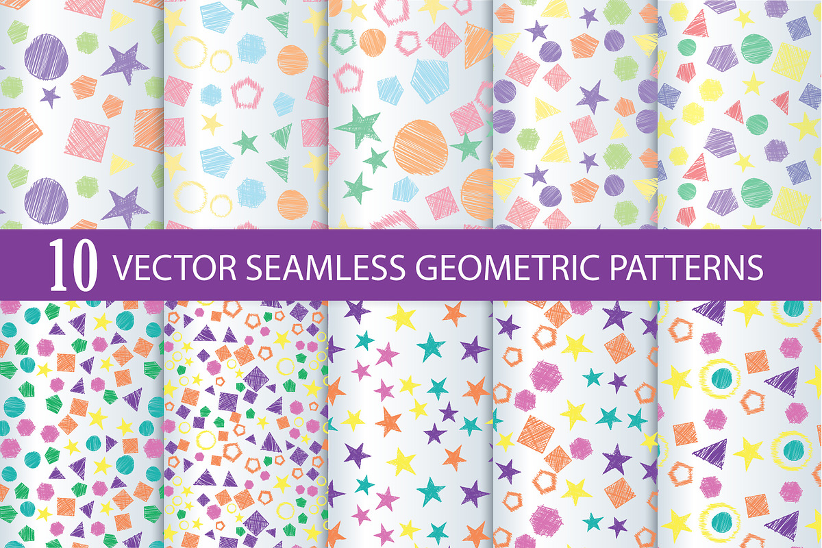 Geometric seamless pattern in Patterns - product preview 8