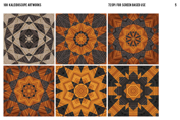Kaleidoscope pack - 100 designs in Patterns - product preview 5
