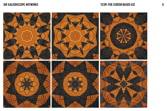 Kaleidoscope pack - 100 designs in Patterns - product preview 6
