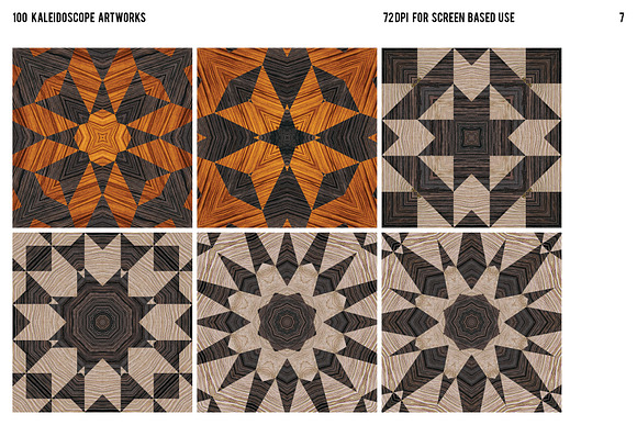 Kaleidoscope pack - 100 designs in Patterns - product preview 7