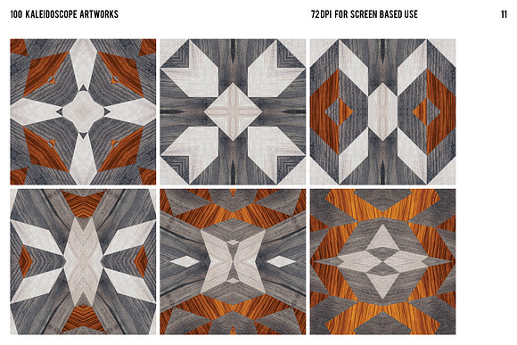 Kaleidoscope pack - 100 designs in Patterns - product preview 11