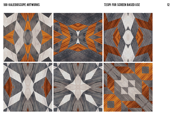 Kaleidoscope pack - 100 designs in Patterns - product preview 12