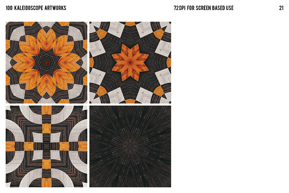 Kaleidoscope pack - 100 designs in Patterns - product preview 21