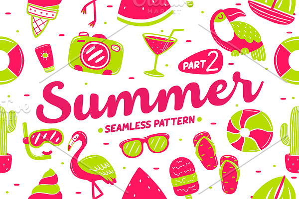 Summer Seamless Pattern (part 2)