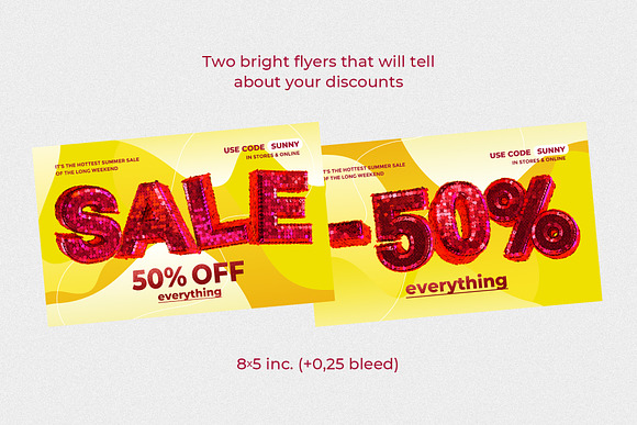 Sale Flyer in Flyer Templates - product preview 1