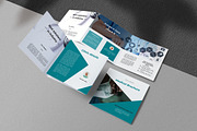 Health Care Square Trifold Brochure