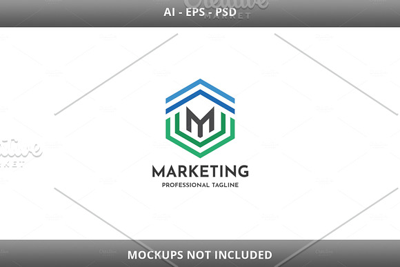 Marketing Logo in Logo Templates - product preview 2