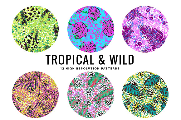 Tropical and Wild in Patterns - product preview 2
