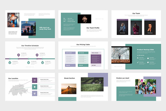 Zuzeo : Running Lifestyle Keynote in Keynote Templates - product preview 8