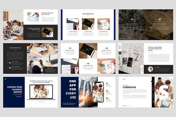 Business - Consultant Finance in Presentation Templates - product preview 3