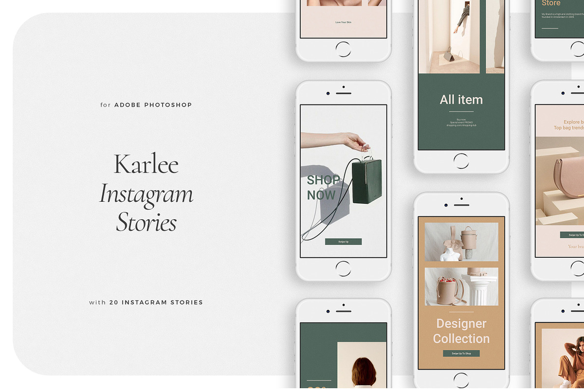 KARLEE Instagram Stories in Instagram Templates - product preview 8