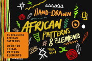 Hand Drawn African Ethnic Patterns