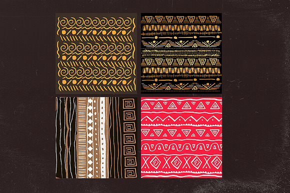 Hand Drawn African Ethnic Patterns in Patterns - product preview 2