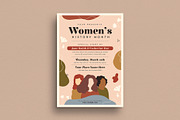 Women's History Month Event Flyer