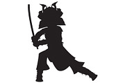 Samurai Warrior Silhouette