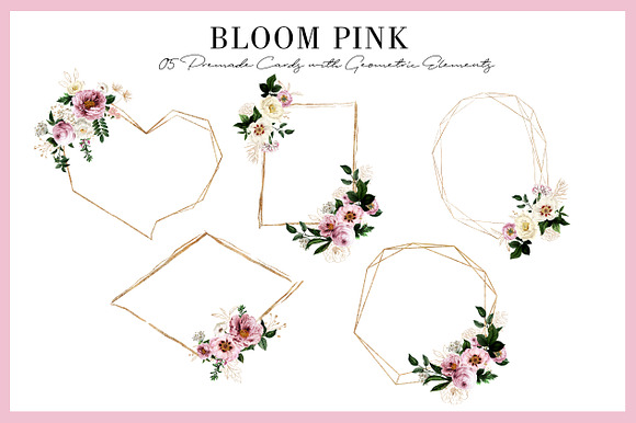 Bloom Pink Rose in Illustrations - product preview 2