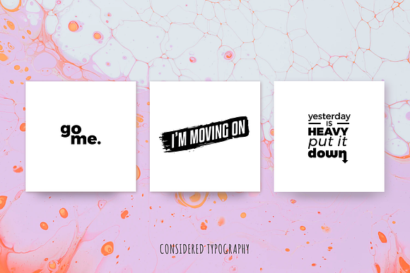 Positive Quotes: 150 Quote Pack in Instagram Templates - product preview 4