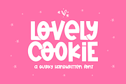Lovely Cookie | Handwritten Font