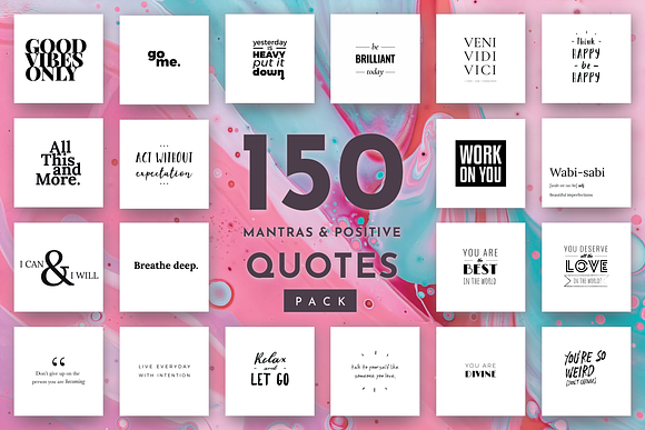 1350+ Quotes: Ultimate Quote Pack in Instagram Templates - product preview 9