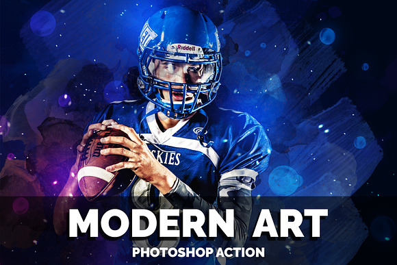 Modern Art Photoshop Action in Add-Ons - product preview 6