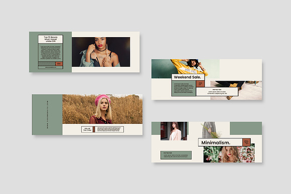 Fashion Vol.1 Facebook Cover in Facebook Templates - product preview 3