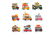 Food Trucks Collection, Street Meal