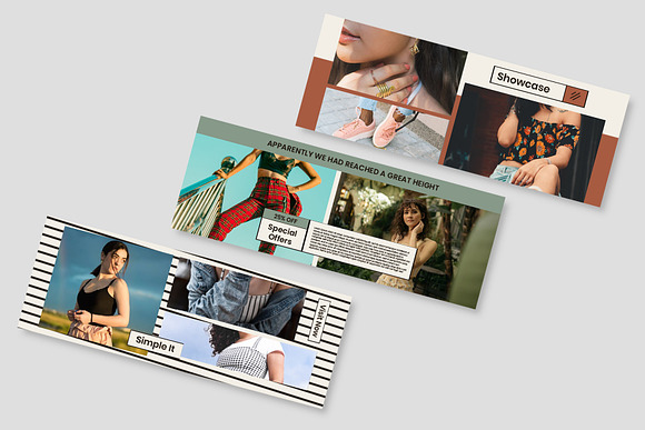 Fashion Vol.2 Facebook Cover in Facebook Templates - product preview 4