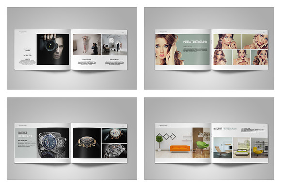 Photography Portfolio Template in Brochure Templates - product preview 3