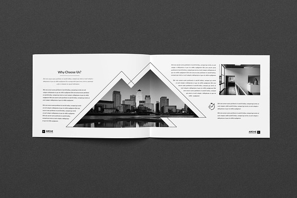 Light Architecture Brochure in Brochure Templates - product preview 3